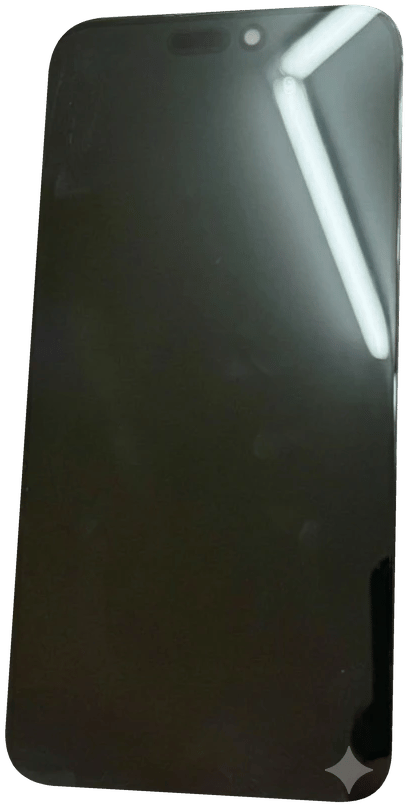 The same phone after a new screen was installed